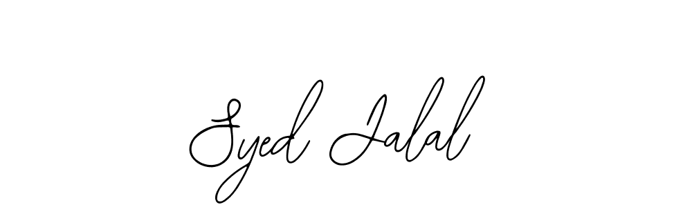 How to make Syed Jalal signature? Bearetta-2O07w is a professional autograph style. Create handwritten signature for Syed Jalal name. Syed Jalal signature style 12 images and pictures png