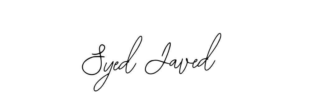 Make a beautiful signature design for name Syed Javed. With this signature (Bearetta-2O07w) style, you can create a handwritten signature for free. Syed Javed signature style 12 images and pictures png