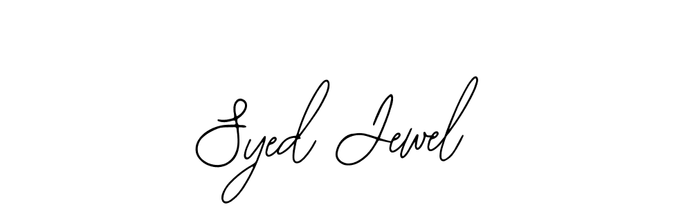 Similarly Bearetta-2O07w is the best handwritten signature design. Signature creator online .You can use it as an online autograph creator for name Syed Jewel. Syed Jewel signature style 12 images and pictures png