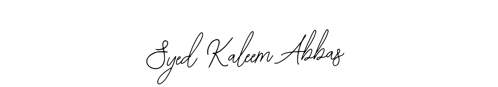 Make a short Syed Kaleem Abbas signature style. Manage your documents anywhere anytime using Bearetta-2O07w. Create and add eSignatures, submit forms, share and send files easily. Syed Kaleem Abbas signature style 12 images and pictures png