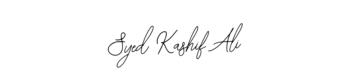 Design your own signature with our free online signature maker. With this signature software, you can create a handwritten (Bearetta-2O07w) signature for name Syed Kashif Ali. Syed Kashif Ali signature style 12 images and pictures png