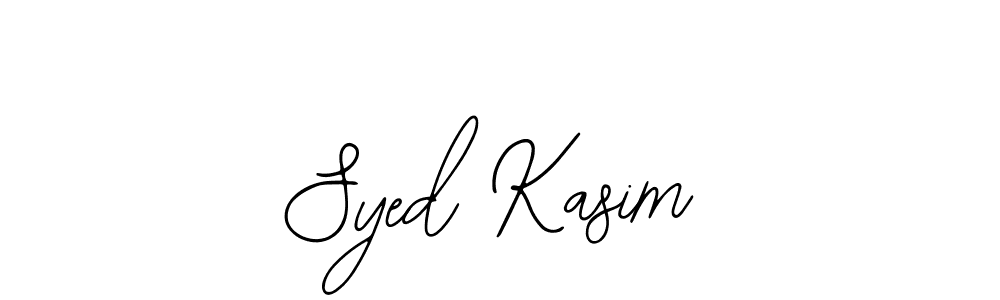 Design your own signature with our free online signature maker. With this signature software, you can create a handwritten (Bearetta-2O07w) signature for name Syed Kasim. Syed Kasim signature style 12 images and pictures png