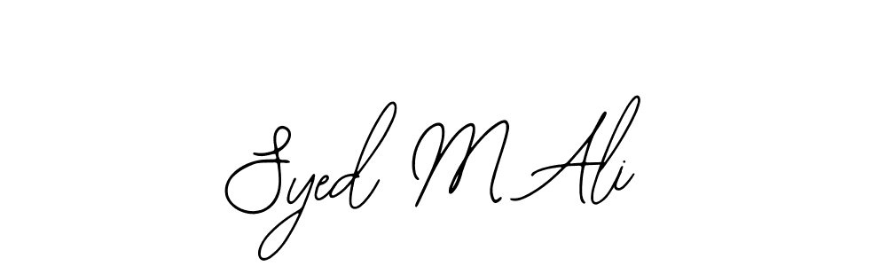 Also we have Syed M Ali name is the best signature style. Create professional handwritten signature collection using Bearetta-2O07w autograph style. Syed M Ali signature style 12 images and pictures png