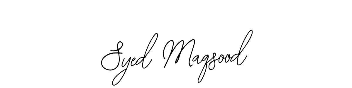 Make a short Syed Maqsood signature style. Manage your documents anywhere anytime using Bearetta-2O07w. Create and add eSignatures, submit forms, share and send files easily. Syed Maqsood signature style 12 images and pictures png