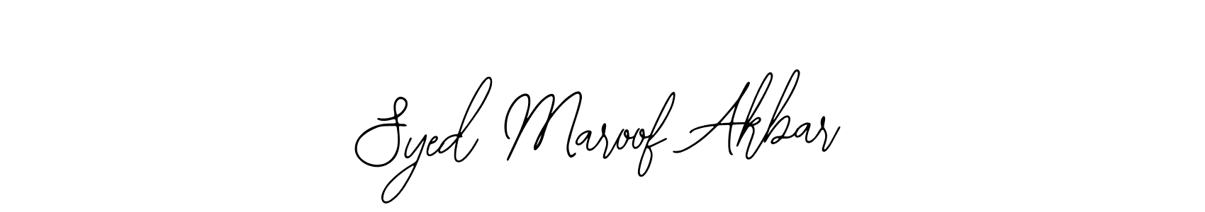 Once you've used our free online signature maker to create your best signature Bearetta-2O07w style, it's time to enjoy all of the benefits that Syed Maroof Akbar name signing documents. Syed Maroof Akbar signature style 12 images and pictures png