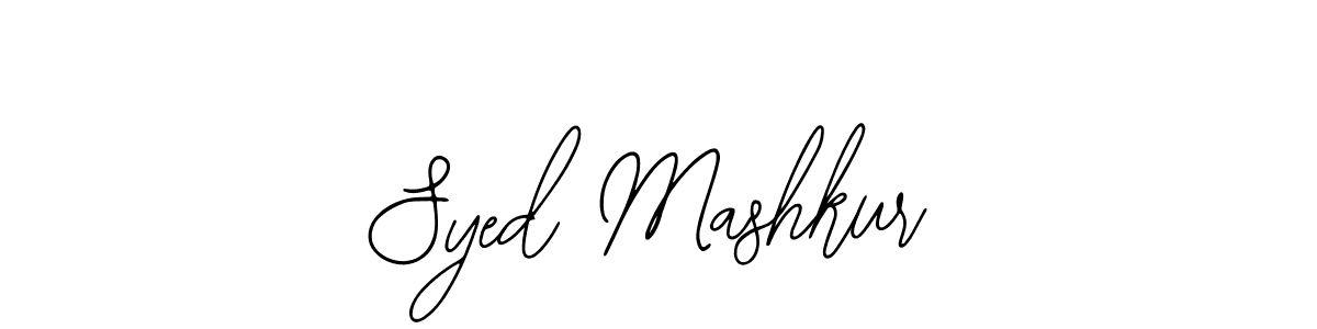 Design your own signature with our free online signature maker. With this signature software, you can create a handwritten (Bearetta-2O07w) signature for name Syed Mashkur. Syed Mashkur signature style 12 images and pictures png
