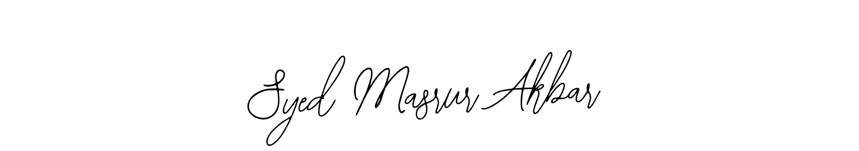 It looks lik you need a new signature style for name Syed Masrur Akbar. Design unique handwritten (Bearetta-2O07w) signature with our free signature maker in just a few clicks. Syed Masrur Akbar signature style 12 images and pictures png