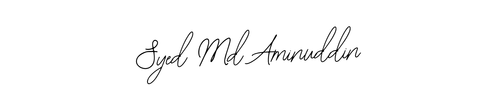 How to make Syed Md Aminuddin signature? Bearetta-2O07w is a professional autograph style. Create handwritten signature for Syed Md Aminuddin name. Syed Md Aminuddin signature style 12 images and pictures png