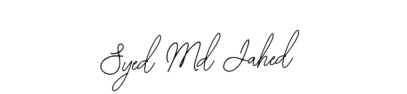 Also we have Syed Md Jahed name is the best signature style. Create professional handwritten signature collection using Bearetta-2O07w autograph style. Syed Md Jahed signature style 12 images and pictures png