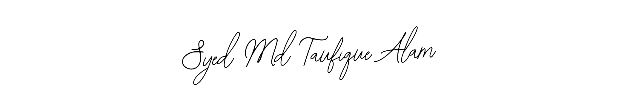 Create a beautiful signature design for name Syed Md Taufique Alam. With this signature (Bearetta-2O07w) fonts, you can make a handwritten signature for free. Syed Md Taufique Alam signature style 12 images and pictures png