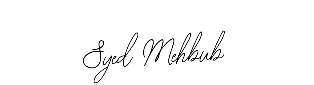 Syed Mehbub stylish signature style. Best Handwritten Sign (Bearetta-2O07w) for my name. Handwritten Signature Collection Ideas for my name Syed Mehbub. Syed Mehbub signature style 12 images and pictures png