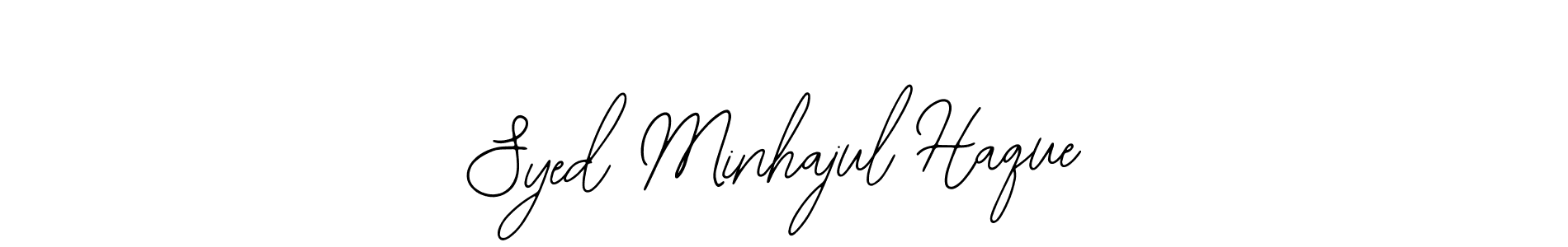 Also we have Syed Minhajul Haque name is the best signature style. Create professional handwritten signature collection using Bearetta-2O07w autograph style. Syed Minhajul Haque signature style 12 images and pictures png