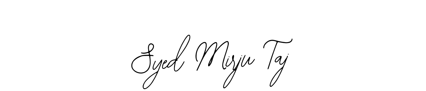 Make a beautiful signature design for name Syed Mirju Taj. With this signature (Bearetta-2O07w) style, you can create a handwritten signature for free. Syed Mirju Taj signature style 12 images and pictures png