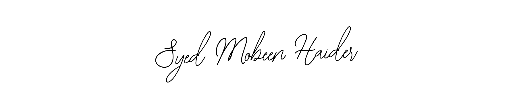 Design your own signature with our free online signature maker. With this signature software, you can create a handwritten (Bearetta-2O07w) signature for name Syed Mobeen Haider. Syed Mobeen Haider signature style 12 images and pictures png