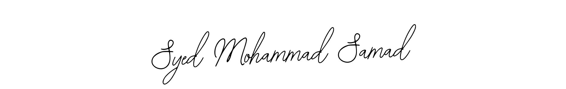 Create a beautiful signature design for name Syed Mohammad Samad. With this signature (Bearetta-2O07w) fonts, you can make a handwritten signature for free. Syed Mohammad Samad signature style 12 images and pictures png