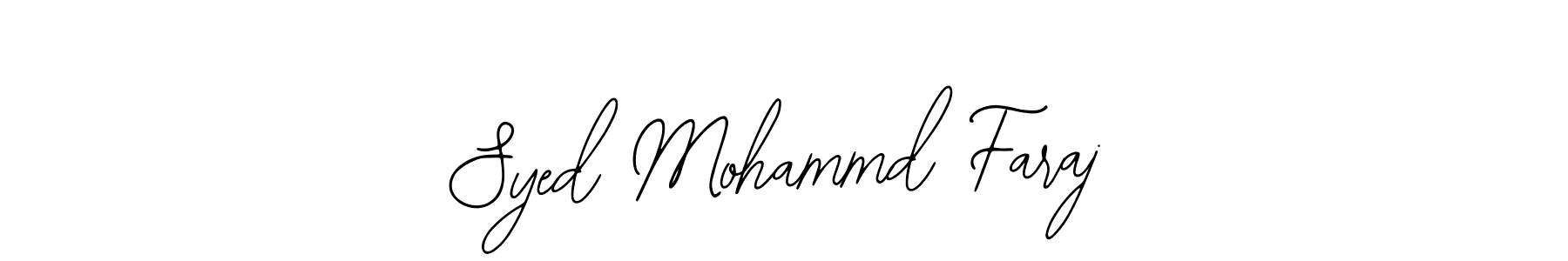 Make a beautiful signature design for name Syed Mohammd Faraj. Use this online signature maker to create a handwritten signature for free. Syed Mohammd Faraj signature style 12 images and pictures png