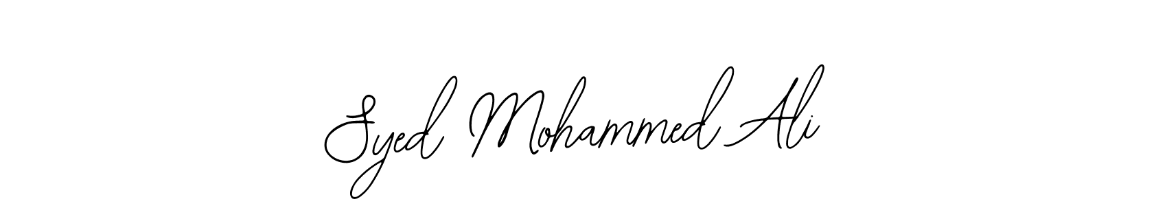 Make a beautiful signature design for name Syed Mohammed Ali. With this signature (Bearetta-2O07w) style, you can create a handwritten signature for free. Syed Mohammed Ali signature style 12 images and pictures png