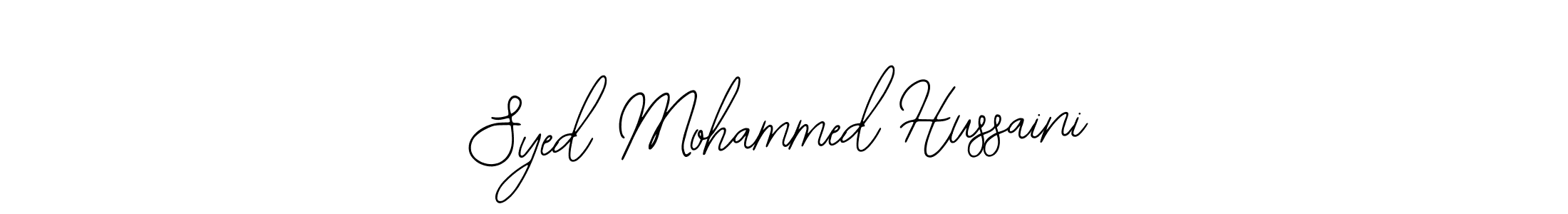 Also we have Syed Mohammed Hussaini name is the best signature style. Create professional handwritten signature collection using Bearetta-2O07w autograph style. Syed Mohammed Hussaini signature style 12 images and pictures png
