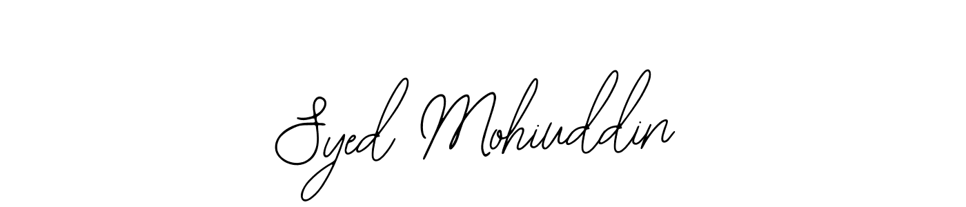 Make a short Syed Mohiuddin signature style. Manage your documents anywhere anytime using Bearetta-2O07w. Create and add eSignatures, submit forms, share and send files easily. Syed Mohiuddin signature style 12 images and pictures png