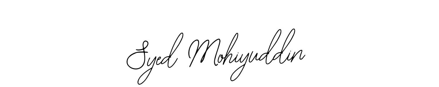 You should practise on your own different ways (Bearetta-2O07w) to write your name (Syed Mohiyuddin) in signature. don't let someone else do it for you. Syed Mohiyuddin signature style 12 images and pictures png