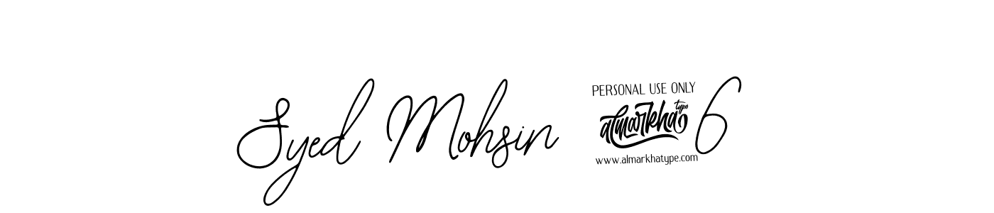 The best way (Bearetta-2O07w) to make a short signature is to pick only two or three words in your name. The name Syed Mohsin 96 include a total of six letters. For converting this name. Syed Mohsin 96 signature style 12 images and pictures png