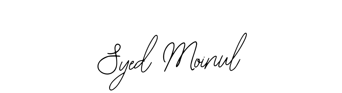 Design your own signature with our free online signature maker. With this signature software, you can create a handwritten (Bearetta-2O07w) signature for name Syed Moinul. Syed Moinul signature style 12 images and pictures png