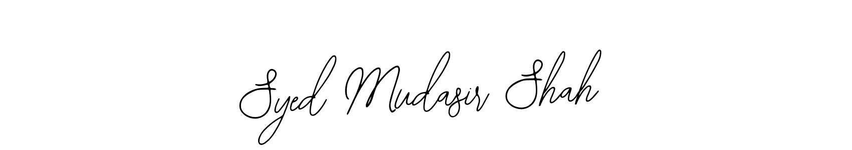 Similarly Bearetta-2O07w is the best handwritten signature design. Signature creator online .You can use it as an online autograph creator for name Syed Mudasir Shah. Syed Mudasir Shah signature style 12 images and pictures png