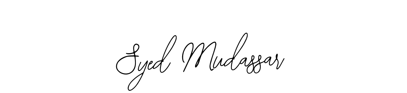 Make a beautiful signature design for name Syed Mudassar. Use this online signature maker to create a handwritten signature for free. Syed Mudassar signature style 12 images and pictures png