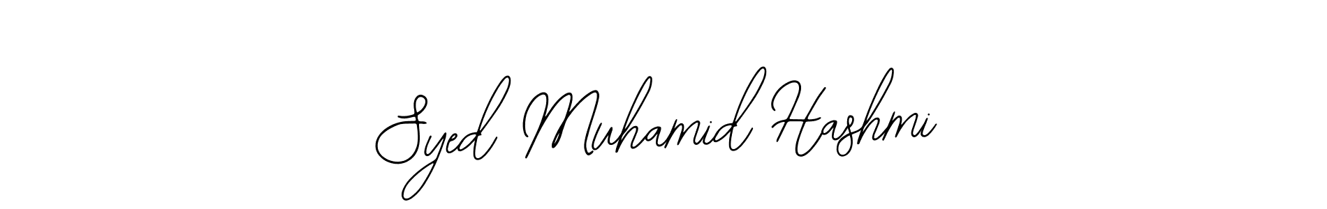 It looks lik you need a new signature style for name Syed Muhamid Hashmi. Design unique handwritten (Bearetta-2O07w) signature with our free signature maker in just a few clicks. Syed Muhamid Hashmi signature style 12 images and pictures png