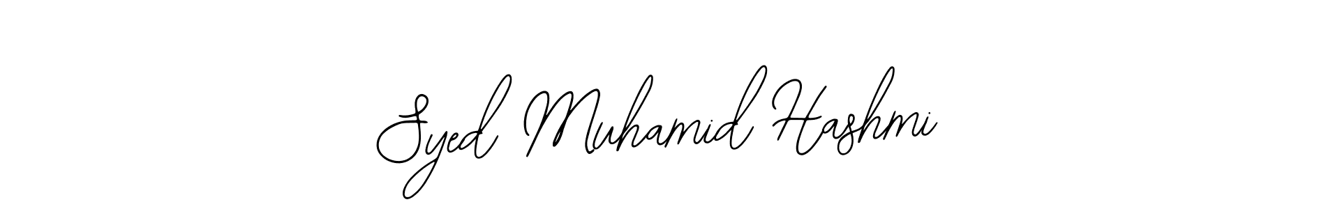 It looks lik you need a new signature style for name Syed Muhamid Hashmi. Design unique handwritten (Bearetta-2O07w) signature with our free signature maker in just a few clicks. Syed Muhamid Hashmi signature style 12 images and pictures png