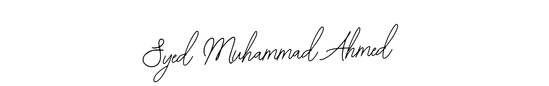 Also we have Syed Muhammad Ahmed name is the best signature style. Create professional handwritten signature collection using Bearetta-2O07w autograph style. Syed Muhammad Ahmed signature style 12 images and pictures png