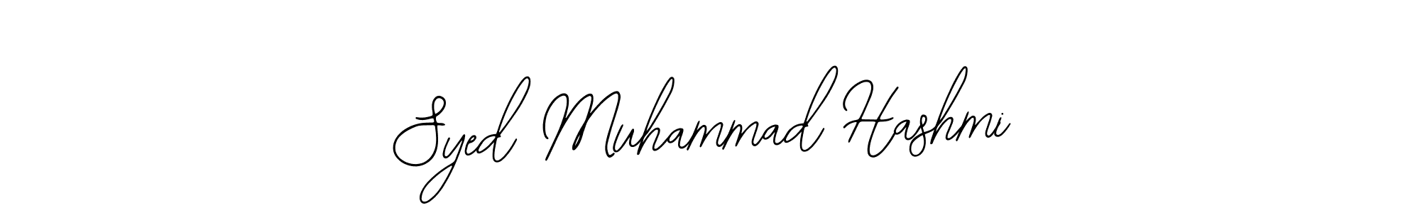 Design your own signature with our free online signature maker. With this signature software, you can create a handwritten (Bearetta-2O07w) signature for name Syed Muhammad Hashmi. Syed Muhammad Hashmi signature style 12 images and pictures png