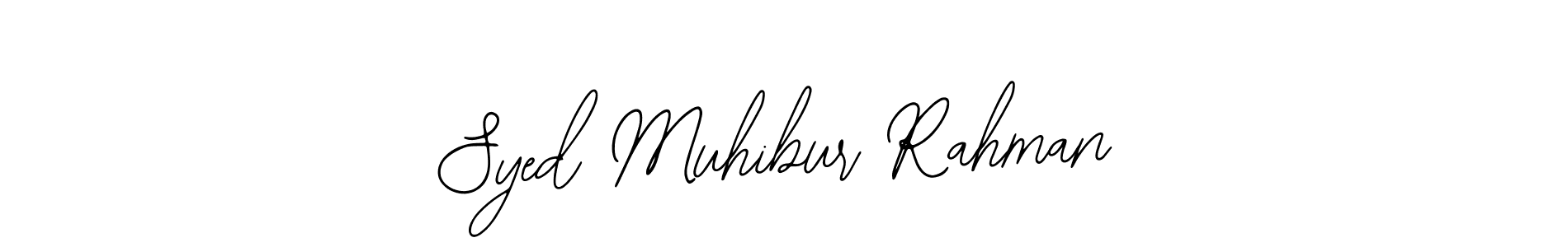 Also You can easily find your signature by using the search form. We will create Syed Muhibur Rahman name handwritten signature images for you free of cost using Bearetta-2O07w sign style. Syed Muhibur Rahman signature style 12 images and pictures png