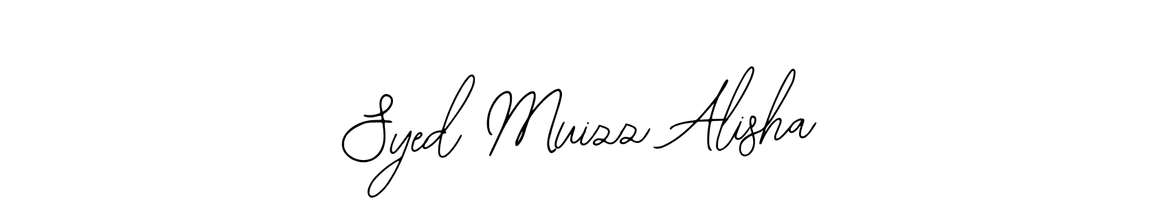 It looks lik you need a new signature style for name Syed Muizz Alisha. Design unique handwritten (Bearetta-2O07w) signature with our free signature maker in just a few clicks. Syed Muizz Alisha signature style 12 images and pictures png