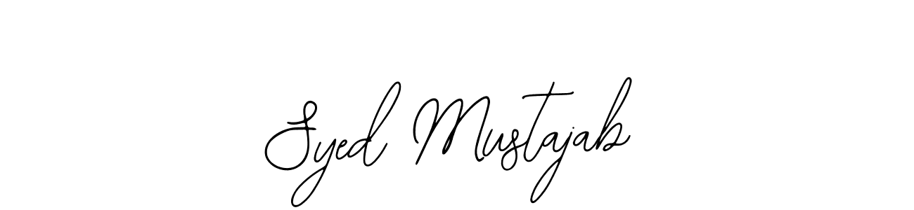 Create a beautiful signature design for name Syed Mustajab. With this signature (Bearetta-2O07w) fonts, you can make a handwritten signature for free. Syed Mustajab signature style 12 images and pictures png