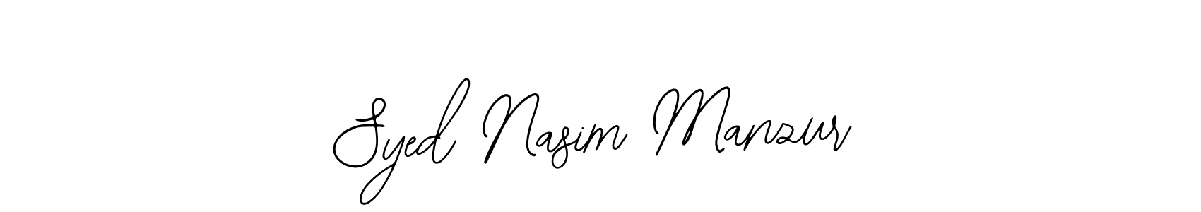 Best and Professional Signature Style for Syed Nasim Manzur. Bearetta-2O07w Best Signature Style Collection. Syed Nasim Manzur signature style 12 images and pictures png