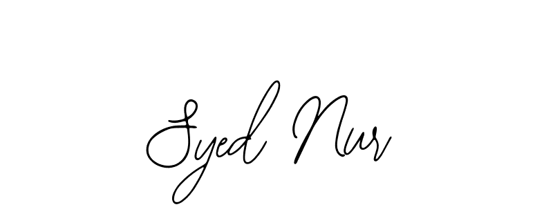 It looks lik you need a new signature style for name Syed Nur. Design unique handwritten (Bearetta-2O07w) signature with our free signature maker in just a few clicks. Syed Nur signature style 12 images and pictures png