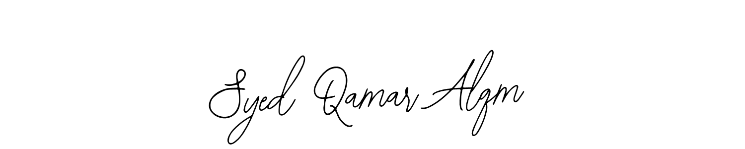 Make a beautiful signature design for name Syed Qamar Alqm. Use this online signature maker to create a handwritten signature for free. Syed Qamar Alqm signature style 12 images and pictures png