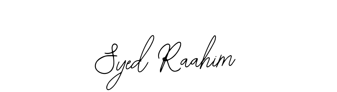 Syed Raahim stylish signature style. Best Handwritten Sign (Bearetta-2O07w) for my name. Handwritten Signature Collection Ideas for my name Syed Raahim. Syed Raahim signature style 12 images and pictures png