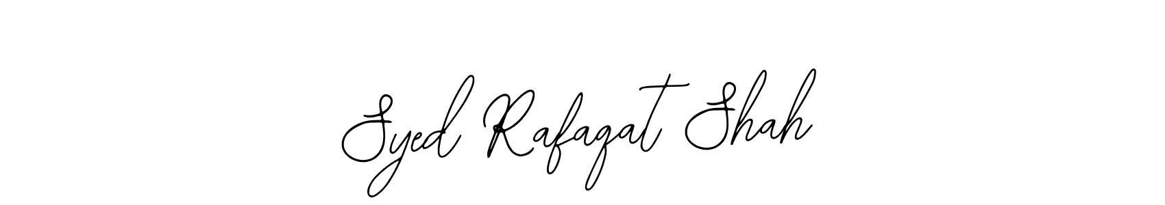 Make a beautiful signature design for name Syed Rafaqat Shah. With this signature (Bearetta-2O07w) style, you can create a handwritten signature for free. Syed Rafaqat Shah signature style 12 images and pictures png