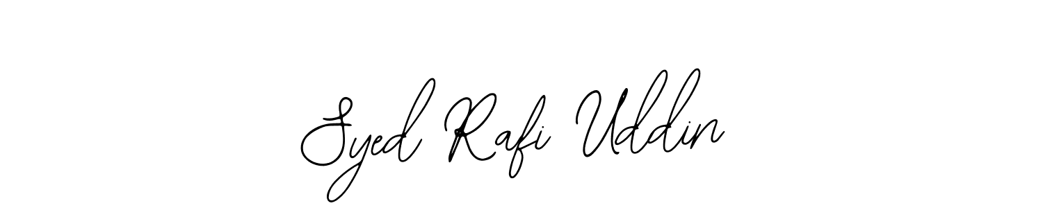 Also we have Syed Rafi Uddin name is the best signature style. Create professional handwritten signature collection using Bearetta-2O07w autograph style. Syed Rafi Uddin signature style 12 images and pictures png