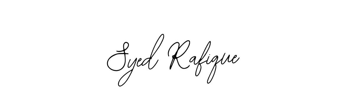 Also You can easily find your signature by using the search form. We will create Syed Rafique name handwritten signature images for you free of cost using Bearetta-2O07w sign style. Syed Rafique signature style 12 images and pictures png