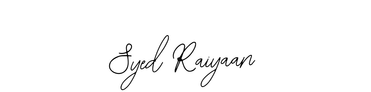 Syed Raiyaan stylish signature style. Best Handwritten Sign (Bearetta-2O07w) for my name. Handwritten Signature Collection Ideas for my name Syed Raiyaan. Syed Raiyaan signature style 12 images and pictures png