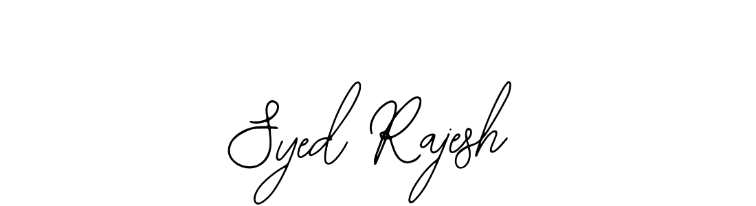 if you are searching for the best signature style for your name Syed Rajesh. so please give up your signature search. here we have designed multiple signature styles  using Bearetta-2O07w. Syed Rajesh signature style 12 images and pictures png