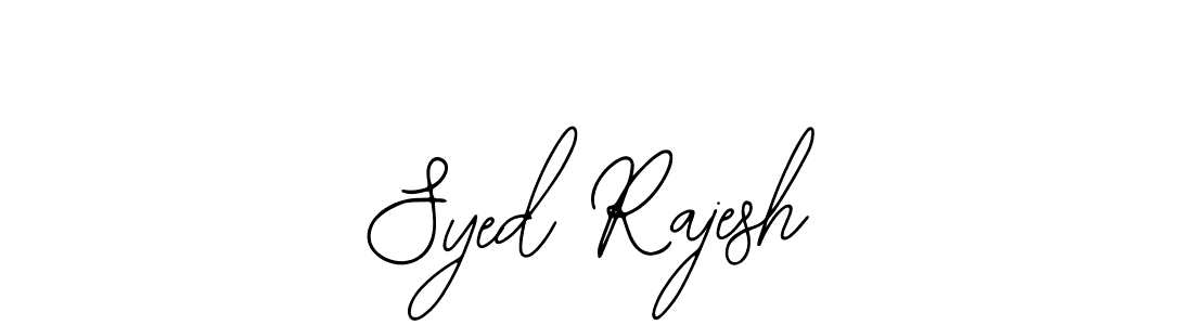 Syed Rajesh stylish signature style. Best Handwritten Sign (Bearetta-2O07w) for my name. Handwritten Signature Collection Ideas for my name Syed Rajesh. Syed Rajesh signature style 12 images and pictures png