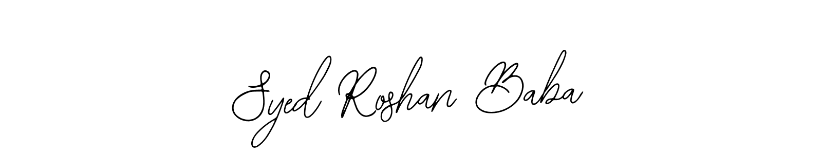 Make a beautiful signature design for name Syed Roshan Baba. Use this online signature maker to create a handwritten signature for free. Syed Roshan Baba signature style 12 images and pictures png