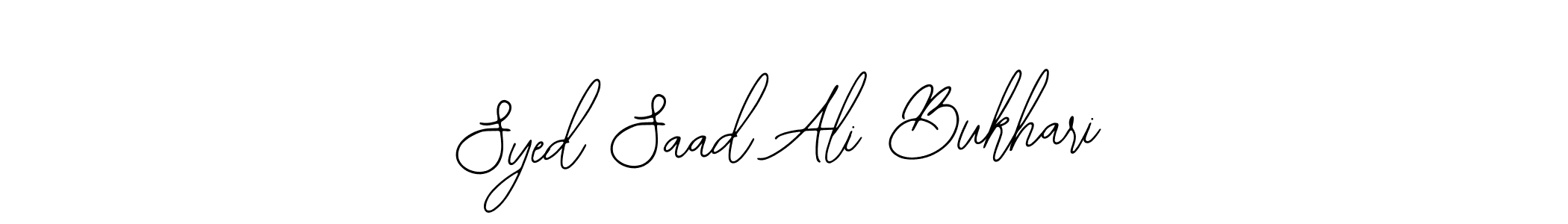 Best and Professional Signature Style for Syed Saad Ali Bukhari. Bearetta-2O07w Best Signature Style Collection. Syed Saad Ali Bukhari signature style 12 images and pictures png