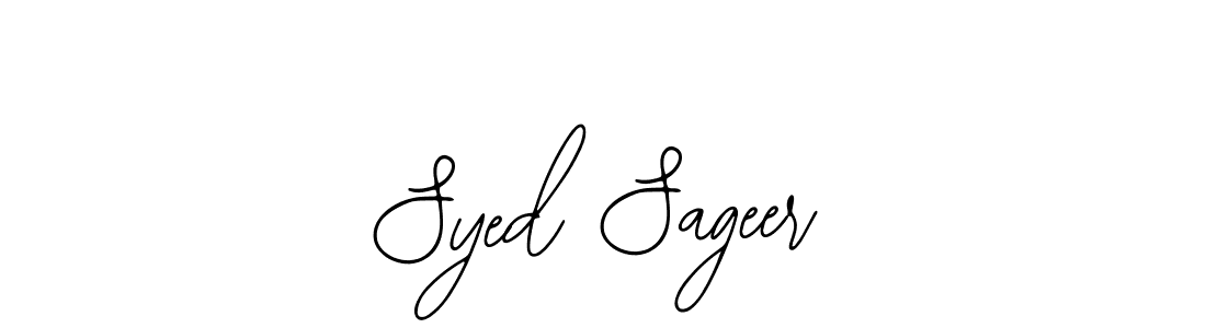 Make a beautiful signature design for name Syed Sageer. Use this online signature maker to create a handwritten signature for free. Syed Sageer signature style 12 images and pictures png