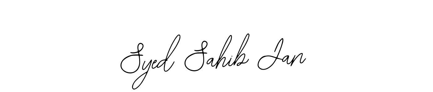 Syed Sahib Jan stylish signature style. Best Handwritten Sign (Bearetta-2O07w) for my name. Handwritten Signature Collection Ideas for my name Syed Sahib Jan. Syed Sahib Jan signature style 12 images and pictures png