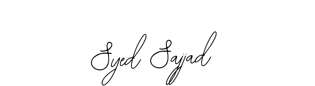 if you are searching for the best signature style for your name Syed Sajjad. so please give up your signature search. here we have designed multiple signature styles  using Bearetta-2O07w. Syed Sajjad signature style 12 images and pictures png